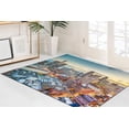 thumbnail image 4 of USA Rugs, Machine Washable Rug, City Landscape Rug, View Rugs, Detroit Michigan Landscape Rugs, Gift For Him Rug, Custom Rug, Home Decor, 5.2'x7.5' - 160x230 cm, 4 of 8