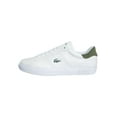 thumbnail image 2 of Lacoste Powercourt 2.0 1251 SMA Leather Trainers, White, 2 of 9