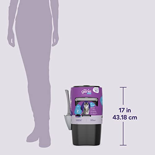 Litter Genie Plus Cat Litter Disposal System with Odor Free Pail