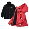 thumbnail image 1 of SYNPOS Child Boys Fleece Jacket+Geometry Hardshell Jacket with Detachable Hood,3-13Y, 1 of 5