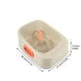 thumbnail image 3 of Weiweiguan 1 Ensemble Toilette pour Chat Semi-Fermée Bac à Sable pour Animaux, 3 of 7