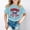 Light Blue, variant on Boys Girls 4th of July Shirt American Flag T-Shirts for Kids Patriotic Tee Tops Independence Day Outfit Summer Short Sleeve(Navy,10-11 Years)