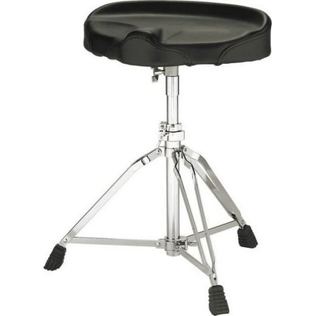 Pacific PDDT820X 800 Series Medium-Weight Motorcycle Seat Drum Throne with Black Rubber Tips