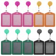 thumbnail image 1 of FOMIYES 10Ud Credencial Vertical En PU Resistente Con Ventana Transparente Multicolor, 1 of 7