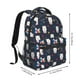 thumbnail image 2 of Disketp Llamas 1 Mochila Estampada para Hombre y Mujer – Mochila Ligera Clásica con Múltiples Bolsillos para Universidad, Trabajo y Viajes-One Size, 2 of 5