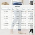 thumbnail image 4 of MKOSPLRT Sherpa Fleece Lined Leggings Kids 2-15Y High Waist Warm Thermal Pants Joggers Solid Slim Fit Winter Leggings for Girl Boy, 4 of 7