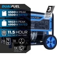 thumbnail image 2 of Pulsar 6580-Watt Dual Fuel Portable Generator HD6580B - CARB Compliant, 2 of 8