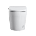 thumbnail image 2 of Spaco Tankless Smart Toilet with Bidet, One-Piece Radar Auto Open/Close, Multiple Wash Modes, Foot Sensor, White, 2 of 7