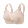 thumbnail image 2 of Ofreoo Women's Solid Color Seamless Nude Lifting Soft Sports Bra Clearance Clothes under $8.00, 2 of 9