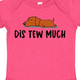 thumbnail image 4 of Inktastic Napping Dis Tew Much Daschund Weiner Dog Brown Boys or Girls Baby Bodysuit, 4 of 5