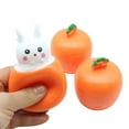thumbnail image 2 of Radish Rabbit Toy Cute Animal Stress Toy for Kids and Adults Perfect for Anxiety And, 2 of 5