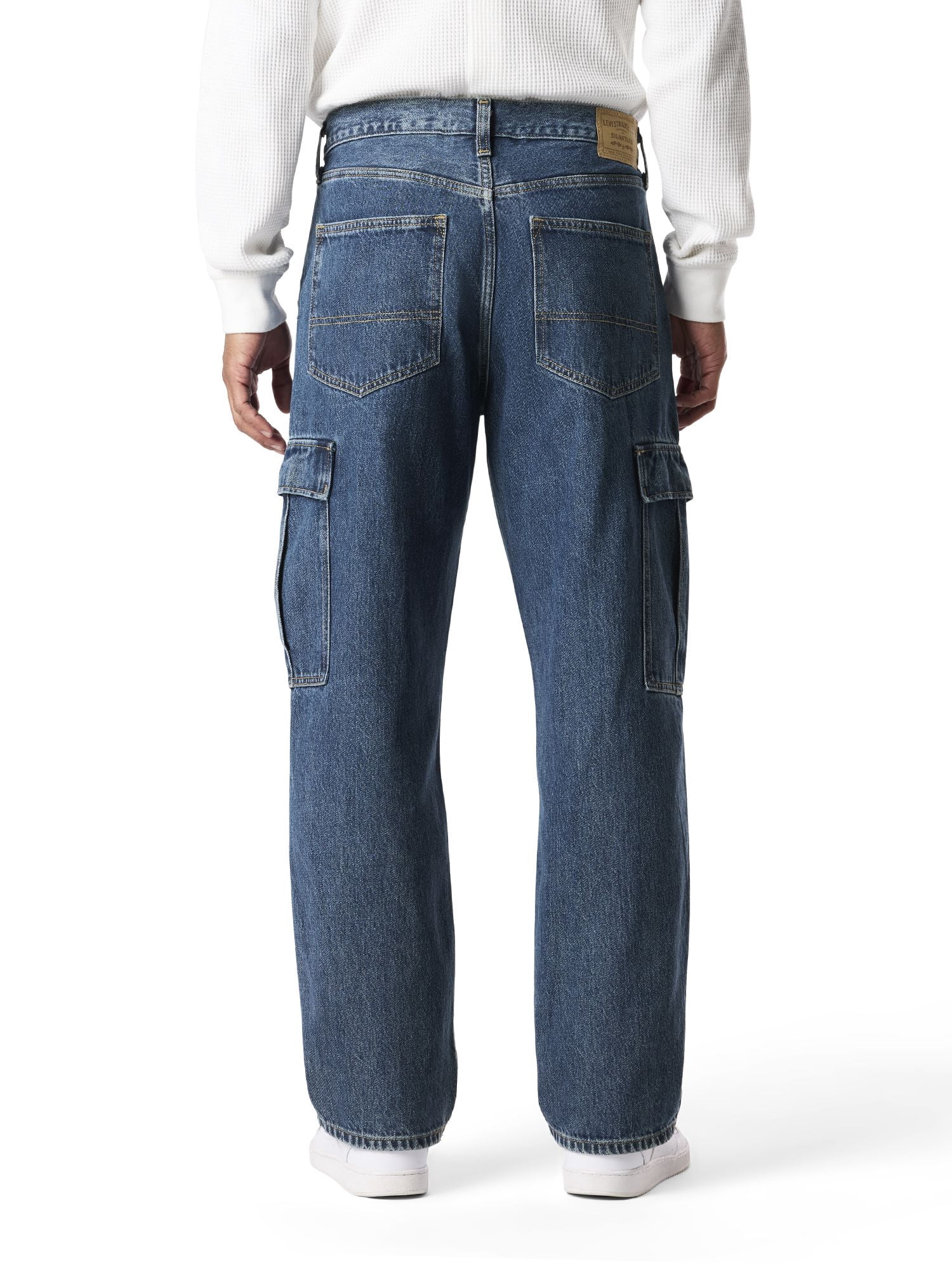 Levi Strauss Signature Men's and Big and Tall Loose Cargo Pants