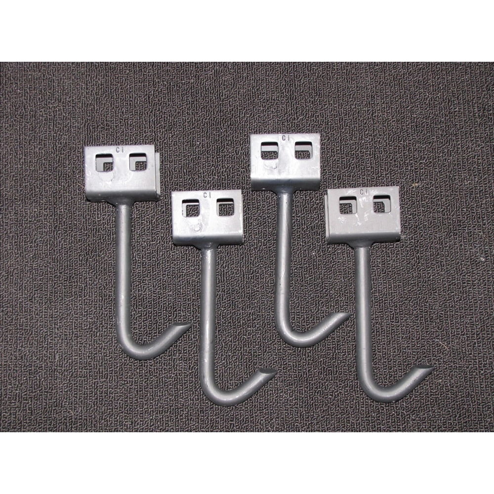 Mobile Home Parts set of 4 Wet Concrete J Hook Anchors use w/ Tie down