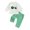 hwj# White247, variant on Huowey Toddler Girls Outfit Sweatsuit Farm Animal Embroidered Long Sleeve Round Neck Pullovers And Plaid Pants Casual Two Piece Tracksuit Girls Cute Clothing Set,Khaki,2-3 Years