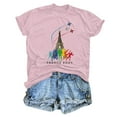 thumbnail image 4 of TSADFHJI Hauts Col en V pour Femmes Aguichant Mode Décontractée Manches Courtes Col Rond T-Shirt Imprimé Ample L, 4 of 4