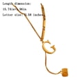 thumbnail image 3 of WIZUTIZ 26 Letter Small Tassel Necklace Home Collecting Machine Washable up to 65% Off, 3 of 3