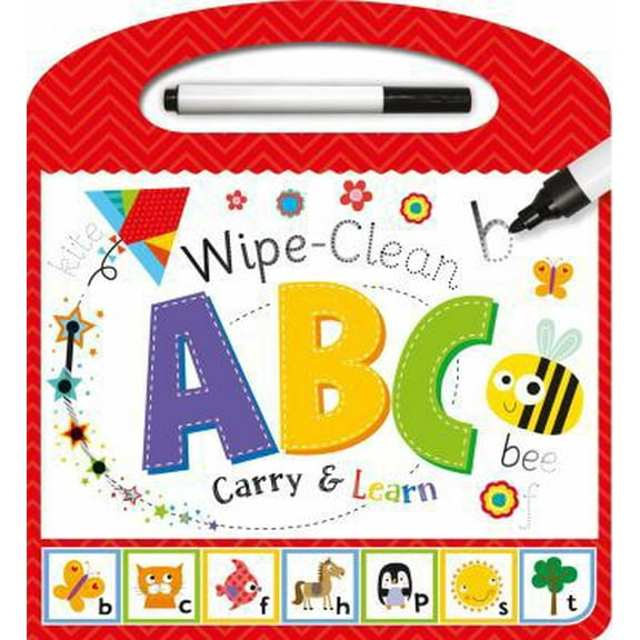 Pre-Owned Wipe-Clean Carry & Learn: ABC: Early Learning for 3  Year-Olds (Board book) 1499881975 9781499881974