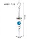 thumbnail image 3 of 5Pcs Spiral Wind Chimes Crystal Ball Wind Spinner Pendants Rotating Hook Wind Chime Tail for Home Garden Yard Decoration, 3 of 5