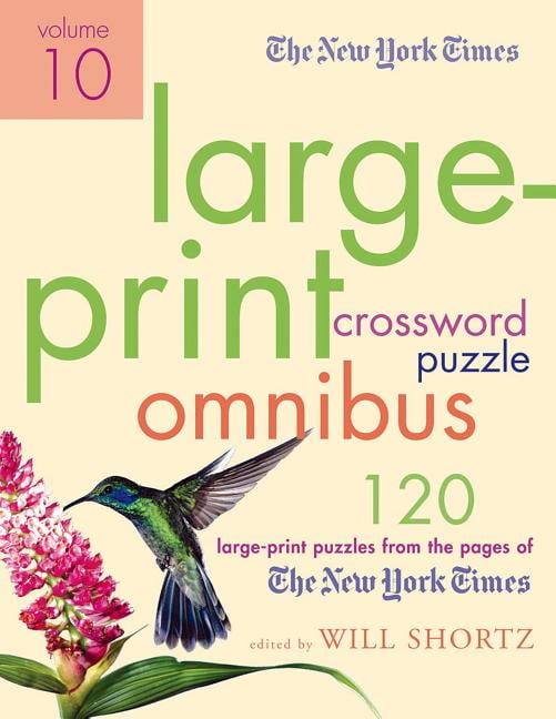 Large print crossword puzzle omnibus volume 10 philippines ubuy