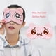 thumbnail image 5 of Vogacara Cubiertas de ojos ajustables antideslizantes para mujeres y hombres, venda para los ojos, flexible, cómoda, para dormir, para el hogar, Tratamientos faciales Tipo 1, 5 of 6