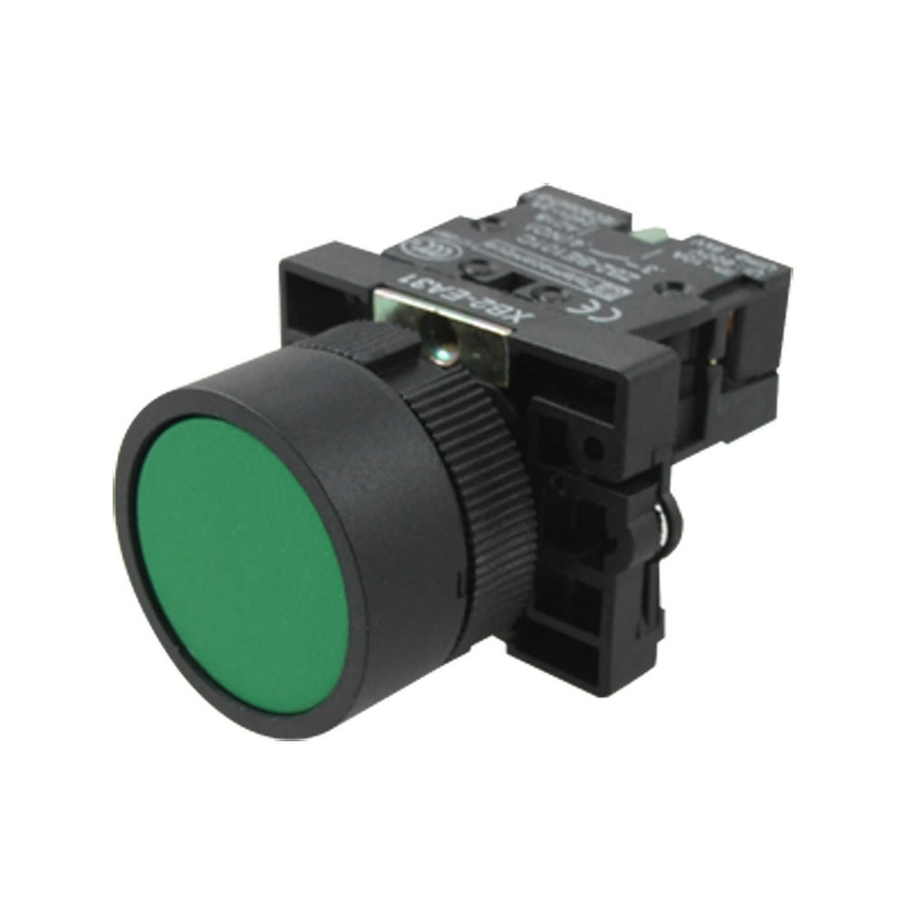 XB2-BA31 OFF-(ON) Sign Ignition Momentary Push Button Switch Non Lock 1 ...