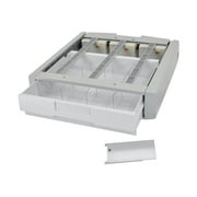 Ergotron StyleView Supplemental Storage Drawer, Single - Storage box - gray white - cart mountable