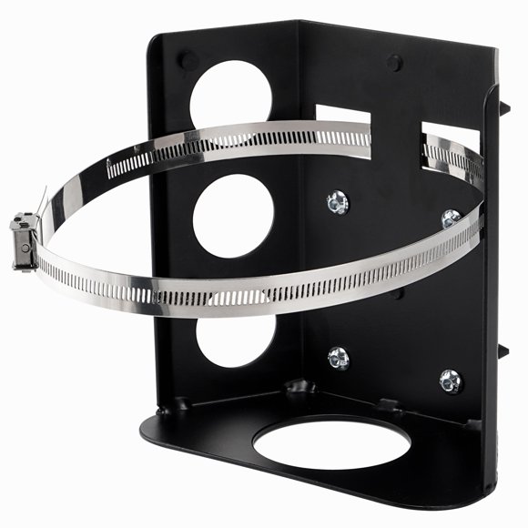 Soporte para tanque de propano SPARKWHIZ de 5 lb, acero inoxidable