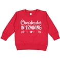 thumbnail image 2 of Inktastic Cheerleader in Training Toddler Sweatshirt, 2 of 4