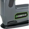 Genesis GLSN08B 8 Volt Cordless Electric Staple Gun with Battery Pack
