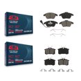 thumbnail image 1 of CMX Front Rear Ceramic Brake Pads Kit for Car Volkswagen Jetta Beetle Audi A3 KCX-100413, 1 of 9