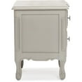 thumbnail image 4 of Finch Maslow Side Table with Two Drawers Gray, 4 of 11
