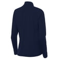 thumbnail image 3 of Women's Antigua  College Navy Seattle Seahawks 50th Season Intent Quarter-Zip Pullover, 3 of 3