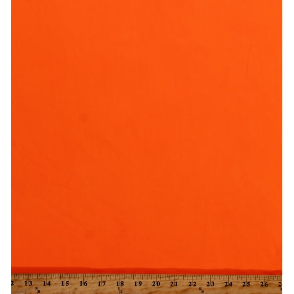 Wickaway Thermaflex Bright Neon Hunter Orange 4-Way Stretch Medium Weight 52" Wide Micropoly/Spandex Fabric by the Yard (D169.18)