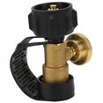 thumbnail image 3 of YLSHRF Propane Tank Adapter Portable Reliability Brass Outdoor Gas Tank Adapter Brass With Luminous Pressure Visual Meter For Outdoor, 3 of 8