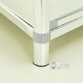 thumbnail image 3 of Miangastore 2 Pcs Roulettes Silencieuses pour Porte Coulissante Matériel de Porte d'Armoire Tables à Manger Rouleaux de Réparation Remplacement, 3 of 9