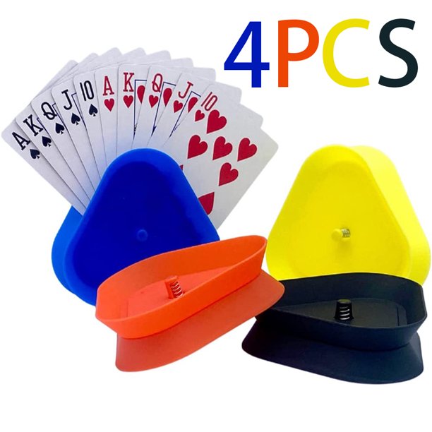 Playing Card Holder Triangle Shaped HandsFree Playing Card Holder