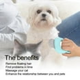thumbnail image 4 of Cat Grooming Tool, Hair SheddingComb Plastic Shell Shape Comb, Soft For Cats Pink,Green,Blue, 4 of 8