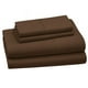 thumbnail image 1 of Juego de Sabanas 100% Algodón Cálidas y Transpirables Queen Size Chocolate Kyuden Home, 1 of 6
