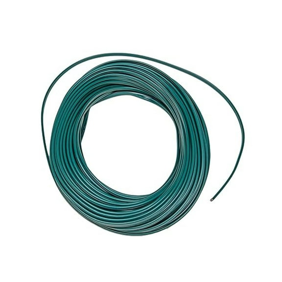 100 Ft Green SPT-2 Wire, 110 Gauge 2-Conductor Zip Cord SPT-2, Ul Listed, Max 10a 1200w