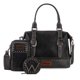 thumbnail image 1 of Set de bolsos Montana West Wrangler Doctor Bag para mujer, 3 piezas, 1 of 6