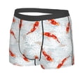 thumbnail image 5 of Goofa Koi Fish Corals,Spring Summer Printed Men's Boxer Briefs Underwear, Moisture-Wicking Underwear, Trunk,Soft and Breathable Cotton Underwear-XX-Large, 5 of 9