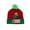 D, variant on chaungfeng LED Santa Hat, Light Up Knitted Christmas Hat for Women Men, Warm Ear Protection Woolen Hat Winter Cap for Party, Gift, Event, Holiday, Indoor Outdoor