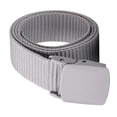 thumbnail image 1 of Cinturón de lona para hombre, cinturón reversible, cinturón de tela para hombre, cinturón con deslizamiento para hombre gris Zulema Cinturón de nailon, 1 of 7