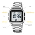 thumbnail image 5 of ZOLOHONI Digital Watches for Men,Stainalee Steel Waterproof Electric watch Mens Sports Watches, 5 of 8