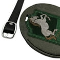 thumbnail image 2 of Lord of the Rings The Prancing Pony Round Leather Luggage Card Suitcase Carry-On ID Tag, 2 of 6