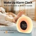 thumbnail image 2 of Despertador Wake Up Light Sunrise, naranja claro, 2 of 7
