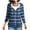 Navy, variant on Winter Womens Jackets Printed Long Sleeve Zip up Hoodie Jacket Pocket Hooded Sweatshirt Top Striped Jacket Hoodie Coats My Items My Order