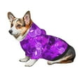 thumbnail image 7 of Honeii Berry Raspberry Print Small Dog Hoodies Pet Hooded Sweatshirts Fall Winter Puppy Cat Sweaters Warm Clothes for Small Dogs Outfits Costume-X-Small, 7 of 7