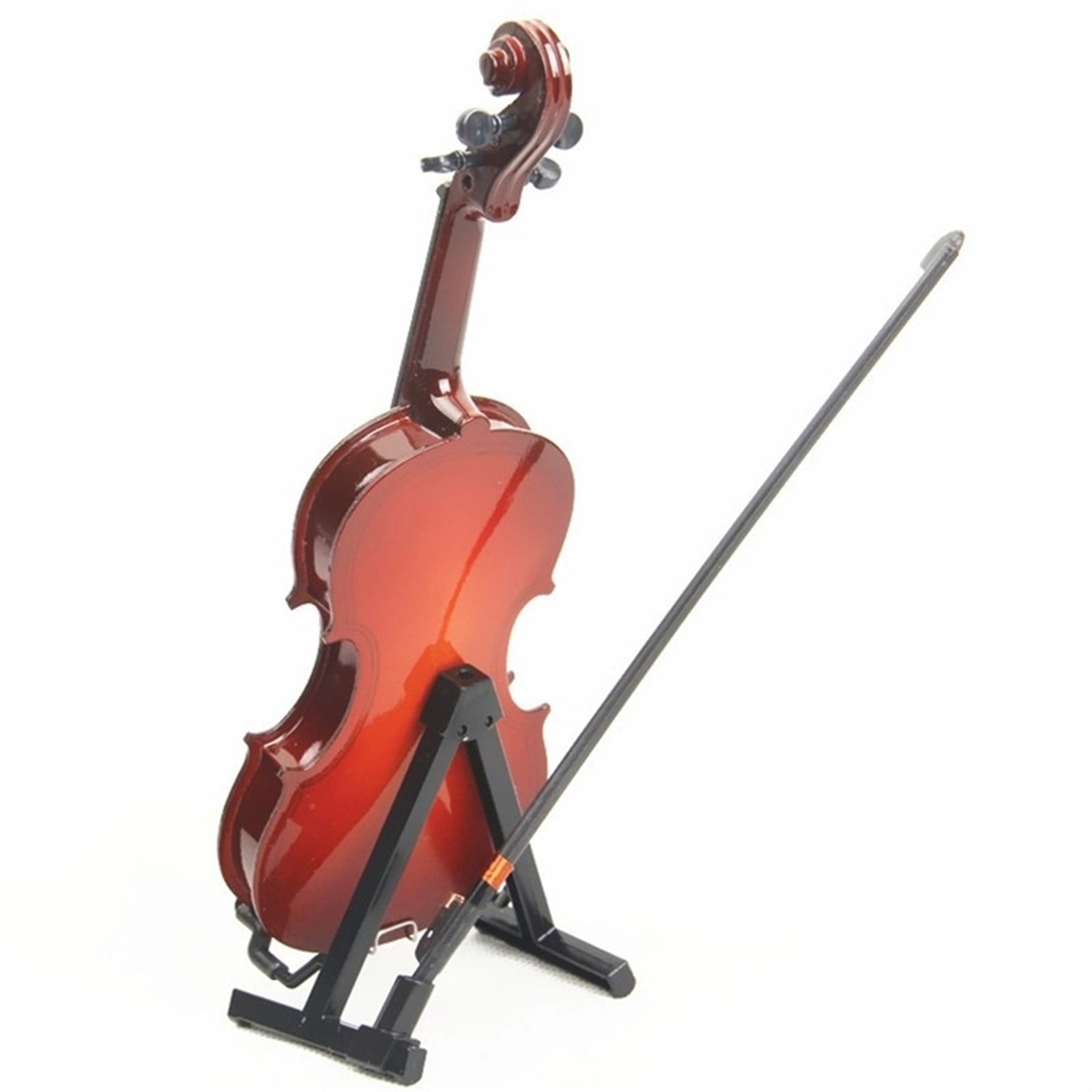 100Fens Mini Musical Instrument Violin Model Ornaments Musical Instrument Model Music Training School Teacher Graduation Gift