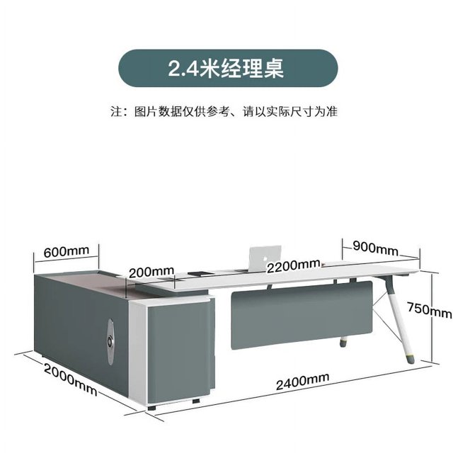Meeting Wall Office Desks Boss Storage Workstation Computer Desks Table Ergonomic Escritorio Esquinero Office Furniture WJ25XP My Lux Decor Round